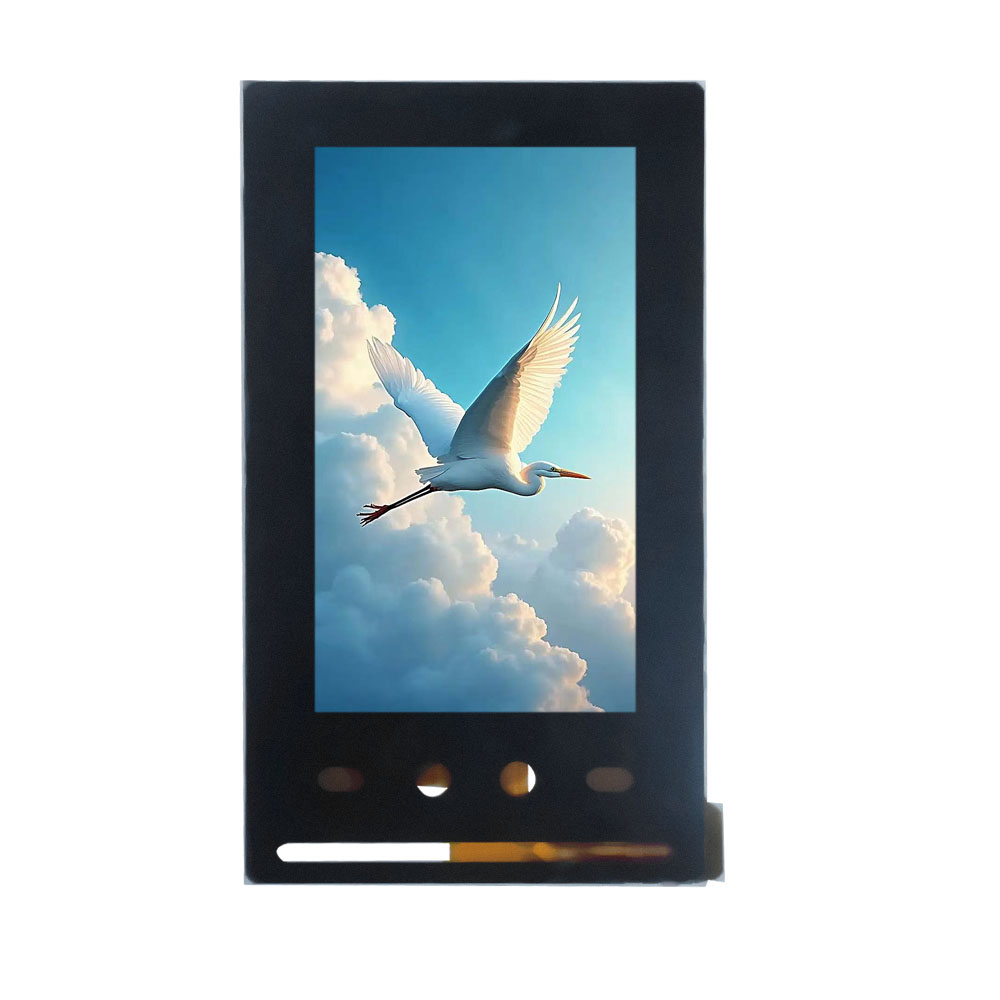 4.96" TFT display