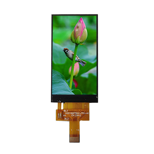 1.9" TFT display