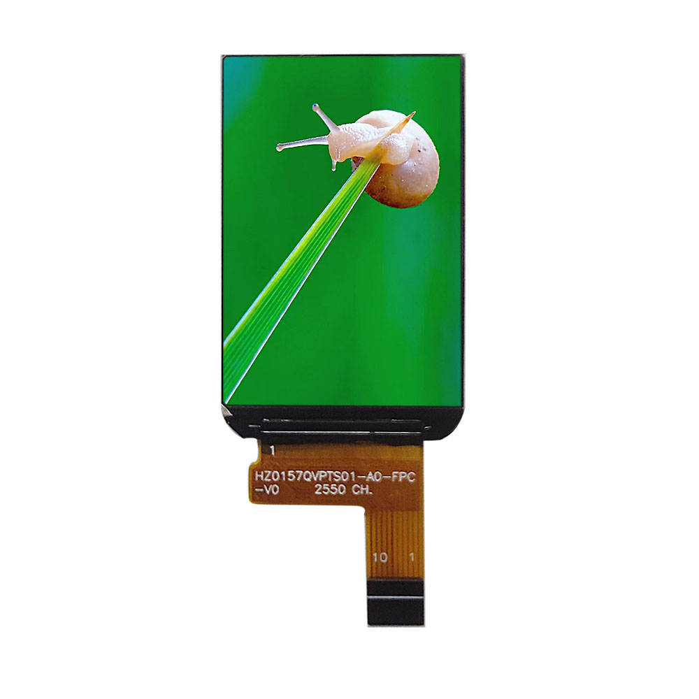 1.57" TFT display