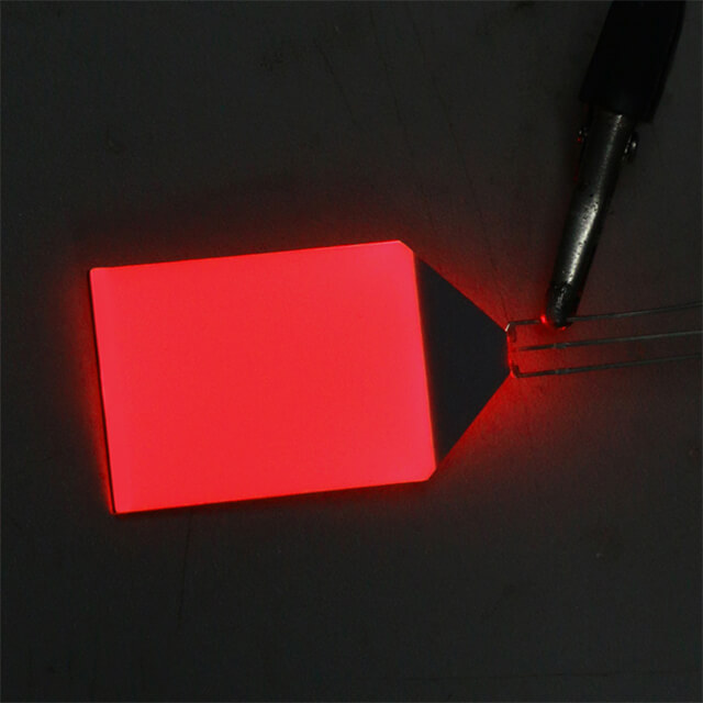 Red LED backlight