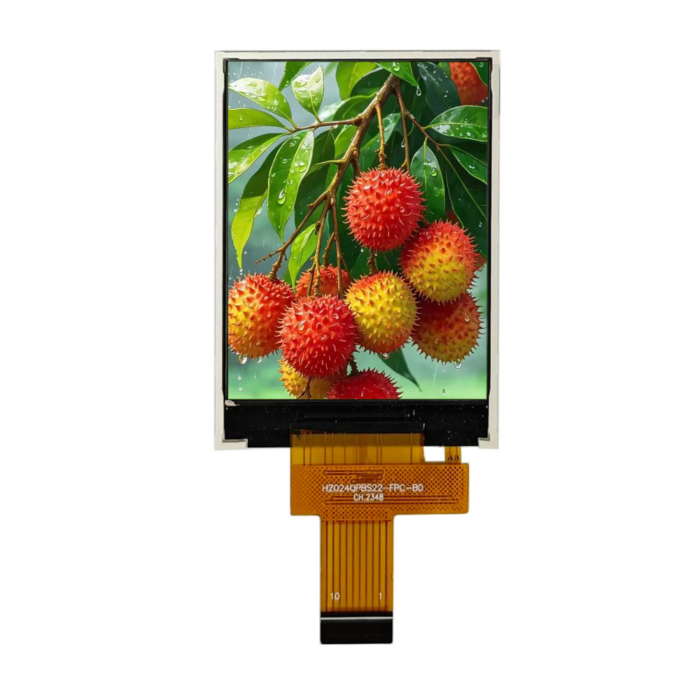 2.4" TFT display